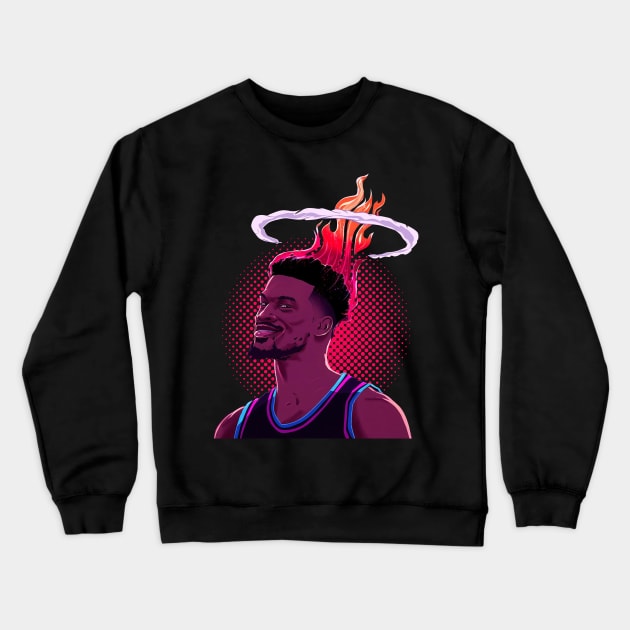 Miami heat butler 22 Crewneck Sweatshirt by mynamekian